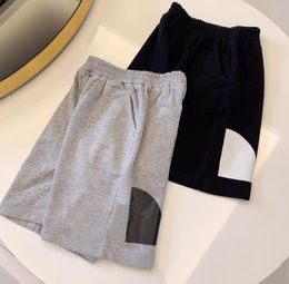 Pantalones cortos de alta calidad para niños y niñas, pantalones cortos deportivos de verano, pantalones cortos transpirables, pantalones cortos holgados con estampado de letras Unisex para niños