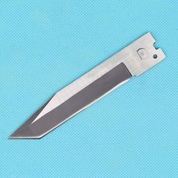 Hoja de cuchillo de alta calidad para A161 A07 616, etc. 440C 58HRC Óxido negro + Superficie de hojas de trefilado