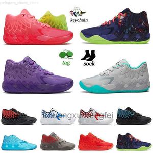 Top qualité Lamelo Ball Mb01 hommes chaussures de basket-ball grande taille 12 Galaxy Rock Ridge rouge Blast Buzz City blanc bleu Be You mode de luxe