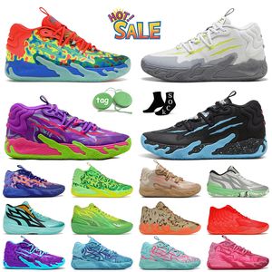 Topkwaliteit Lamelo balschoenen dames heren basketbalschoenen Lamelos MB.03 02 01 van One LaFrance GutterMelo Chino Hills Rick en Morty Supernova Trainers Wings Sneakers