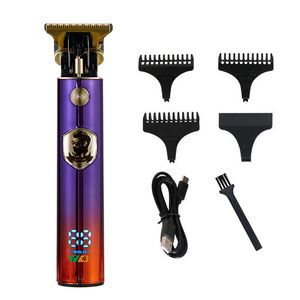 Top qualité LCD étanche tondeuse à cheveux rasoir électrique professionnel pour hommes rasoir hommes tondeuse à barbe barbier Machine de rasage outil de salon de coiffure USB Rechargeable