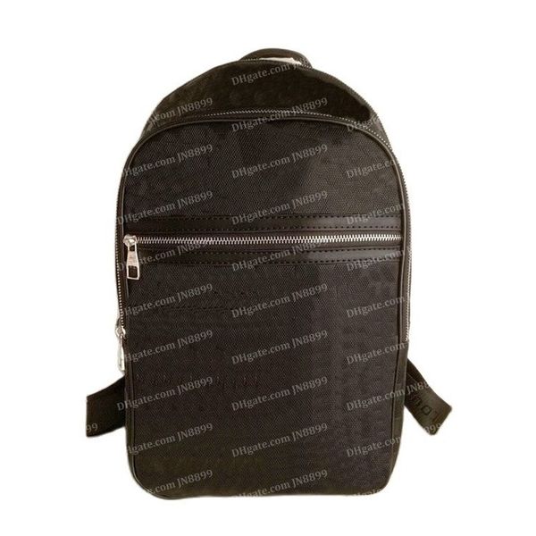 Mochila de cuero de calidad superior Diseñador Carry On Back pack Moda para hombre Hombres Mujeres Monederos escolares Bolsa de viaje Bolsas de lona negras Bolsos 5 colores JN8899