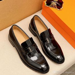 Top qualité en cuir richelieu chaussures de mariage hommes chaussures plates décontractées chaussures oxford faites à la main vintage pour hommes noir vin rouge