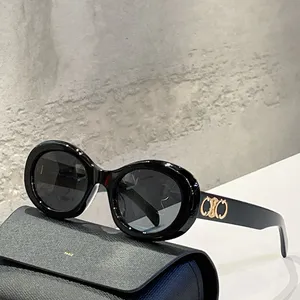 Topkwaliteit luxe designer merk zonnebrillen voor heren dames ontwerp gepolariseerde zonnebril Hoge kwaliteit lenzenvloeistof dames heren brillen zonnebrillen UV400 lens Unisex met doos