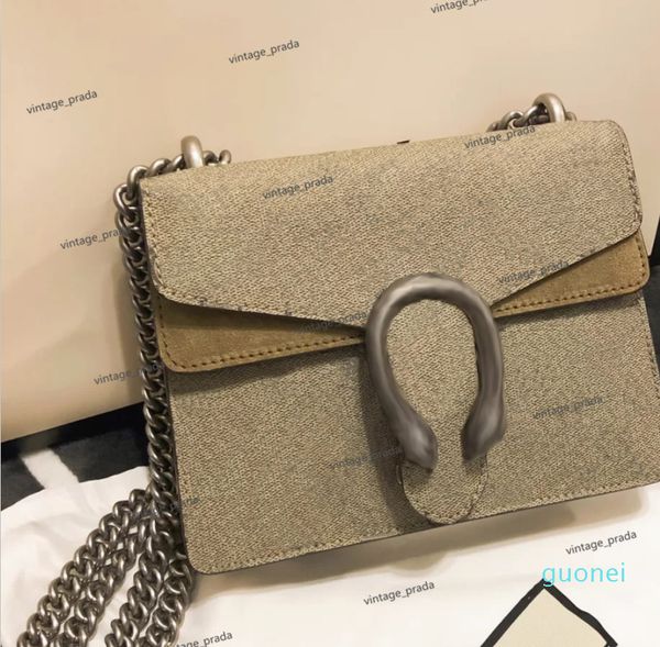 Diseñador de lujo de alta calidad G Bolsos para damas Pochette Mujeres Carteras de cuero Serpiente serpentina Hombro pequeño Hobo Tote CrossBody Cierre 000