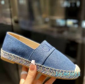 Designers de luxe de qualité supérieure Espadrilles Starboard Chaussures en relief Mocassins en cuir grainé Chaussures faites à la main pour femmes Casual Luxe Lo