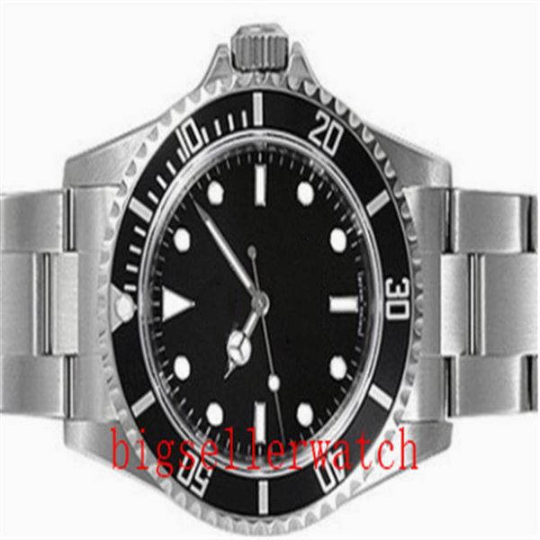 Top qualité luxe montres de plongée hommes automatique 14060m noir sans date montres fermoir en céramique lunette chrono date en acier inoxydable watch2641