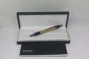 Luxe Égypte série 4 style couleur stylo à bille garniture vintage or/argent avec numéro de série fournitures scolaires de bureau cadeau parfait