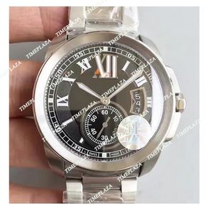 Relojes de lujo de alta calidad hombre 42 mm W7100016 Relojes para hombres Reloj Automatic Wallwatch Negro Dial de acero inoxidable de acero inoxidable