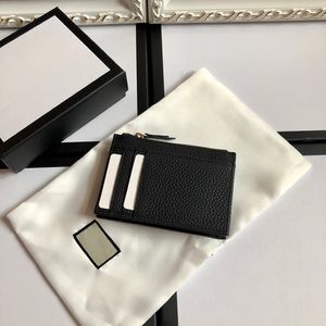 Designers de luxe de qualité supérieure portefeuille clés femmes réels cartouches carrés de creux de portefeuille portefeuille de cartes à bourse pour hommes avec boîte 263E