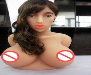 Masturbateur masturbateur de haut niveau toys de sexe de sein pour femmes japonais full silicone poupée têtes de sexe en silicone torse amour poupée fille 5608381