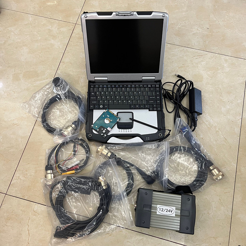 Multiplexeur de Diagnostic MB Star C3, ensemble complet avec ordinateur portable CF31, outils de Diagnostic pour voiture, camion et Bus 12v 24v, qualité supérieure