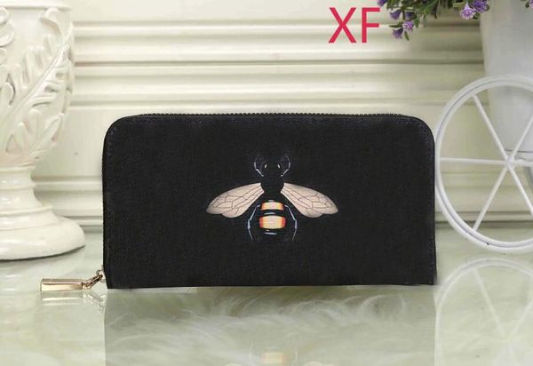 Top qualité hommes animal Portefeuille En Cuir serpent Tiger bee Portefeuilles Femmes Long Style Purse Portefeuille Porte-cartes DHL Gratuit