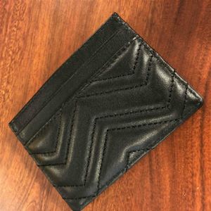 Top qualité hommes classique décontracté porte-cartes de crédit en cuir de vachette Ultra mince portefeuille paquet sac pour hommes femmes w10 h7274l
