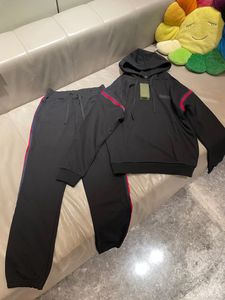 Top Qualité Hommes Designer Coton Survêtement Slongsleeve Casual Sportsuit Taille Asiatique M-3XL Couleur Noir Et Vert