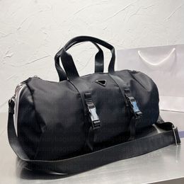Mode Duffle Bag 8 style Noir Nylon Sacs De Voyage Hommes Poignée Bagages Gentleman femmes Business Totes avec Bandoulière Louange HQP001
