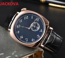 Hombres de calidad superior Reloj de función completa Cronómetro Famoso clásico tres pines subesfera reloj de trabajo Movimiento de cuarzo de lujo Lunes a domingo Relojes montre de luxe regalos del día