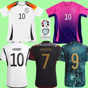 Top Qualité Hommes Kroos Euro Cup 2024 Allemagnes Soccer Jerseys Hummels Gnabry Werner Draxler Reus Muller Gotze 24 25 Chemise de football Uniforme