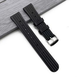 Topkwaliteit Mannen Rubber Horlogeband Zachte Siliconen Wafelhorloge Band 20 mm voor S-EIKO 22mm Polsgordel Accessoires Watchband Vervang H0915