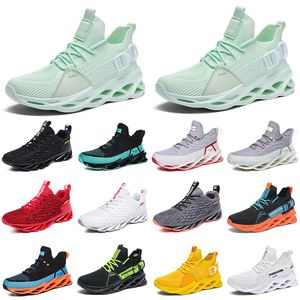 Top qualité hommes chaussures de course respirant formateur loup gris Tour jaune triple blanc kaki vert clair marron bronze hommes baskets de sport en plein air