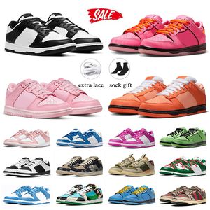 Topkwaliteit Heren Dames Designer Schoenen Remastered Dubks Freddy Krueger Blossom Buttercup Chunky Dunkys Lobster Oranje Born x Raised Luxe Schoen Sneakers Trainers