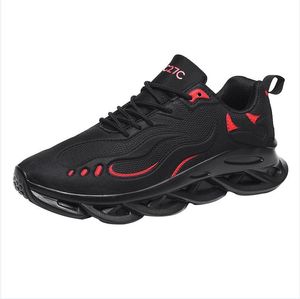 Zapatillas de deporte de alta calidad para hombre y mujer, negro, rojo, verde, para hombre, para deportes al aire libre, para correr, para caminar, para correr, talla EUR 39-44