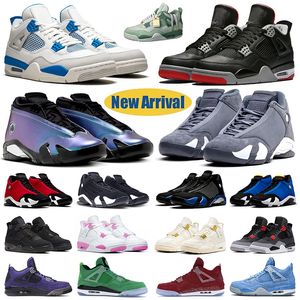 Jumpman 4 14 Chaussures de basket-ball 4s 14s Flint Grey LOVE LETTER Bred Reimagined Metallic Blue Gold First Class White Thunder Black Cat Laney Baskets pour hommes et femmes