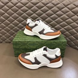 2023 Top Kwaliteit Heren Designer Echt Leer Hoge Schoenen Mannen Mode Outdoor Enkellaarsjes Merk Casual Trainer Sneakers maat 38-44