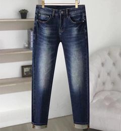 Topkwaliteit heren designer jeans voor heren en dames 2023 modemerk luxe broek slim fit motorfiets hiphop denim broek