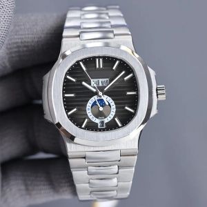 Relojes para hombre de alta calidad Parrot Sun Moon 40 mm Movimiento mecánico transparente automático Hebilla plegable Elegante paté deportivo Reloj Diseñador Montre de Luxe AAA