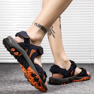 Topkwaliteit Mens Womens Trainers Sport Groot Maat Cross-Border Sandalen Zomer Strand Schoenen Casual Sandaal Slippers Jeugd Trendy Ademend Buiten Schoenencode: 23-8816-1