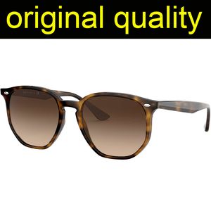 Topkwaliteit Meteor-zonnebril Heren Dames Acetaatframe Echte glazen lenzen Zonnebril voor mannelijk vrouwelijk met lederen doos