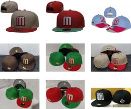 Top qualité Mexique baseball basket-ball fans de football Snapbacks chapeaux personnalisés Toutes les équipes équipées snapback Hip Hop Sports casquettes Mix Order mode 10000 designs chapeaux