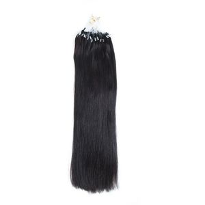 Top Quality Micro Loop Ring Hair 150Gram 16 18 20 24 150S Lot Micro Loop Hair Extensions 1g St Straigh Human Remy Hair Free Dhl