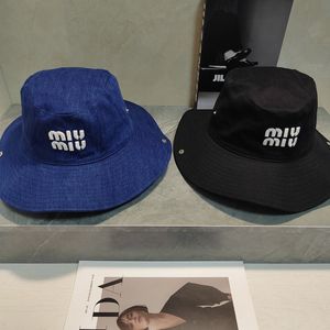 Chapeau seau à large bord de qualité supérieure, de styliste de luxe pour dames, mode populaire, même style, 2024