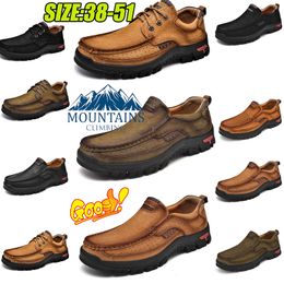 Chaussures de randonnée Mountain Fly de qualité supérieure vert métallisé argent kaki gris foncé pierre fossile marron basalte verre de mer Flash Crimson baskets pour hommes grande taille