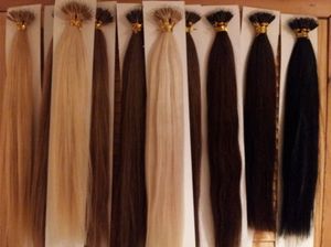 ELIBESS Top Qualité Nano Anneaux Extensions de Cheveux double dessiné 1g / Strand 100g / pack 16 