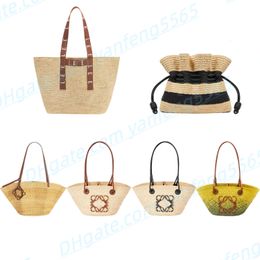 Topkwaliteit nieuwe originele vrouwen totes handmatig borduurwerk luxe ontwerpers tassen grote casual boodschappentassen geweven tassen schoudertassen handtassen handtassen