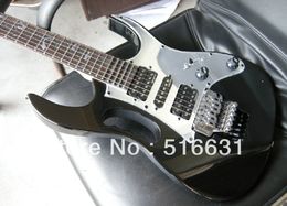 Guitarra eléctrica IBZ JEM 7V de nuevo estilo de alta calidad con floyd rose en color negro