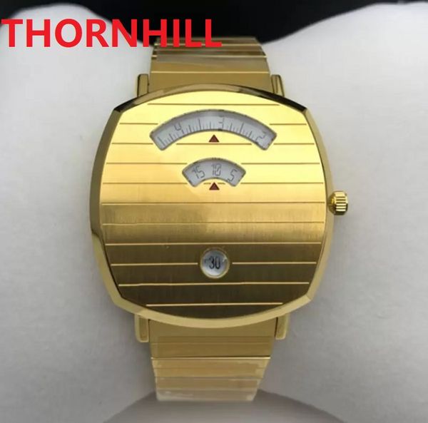 Top qualité beau modèle dame de mode montre à quartz spéciale 35mm causal femmes 316L montres-bracelets en acier inoxydable luxe en gros dame horloge populaire montres bracelet