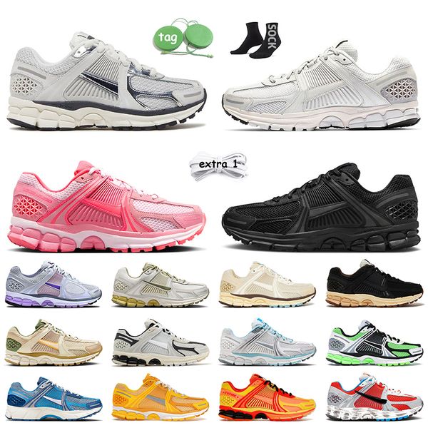 Top Qualité OG Vomero 5 Photon Dust Chaussures de course Femmes Métallique Argent Rose Mousse Hot Punch Noir Phantom Vast Gris Faible Panda Supersonic Hommes Baskets Baskets Coureurs