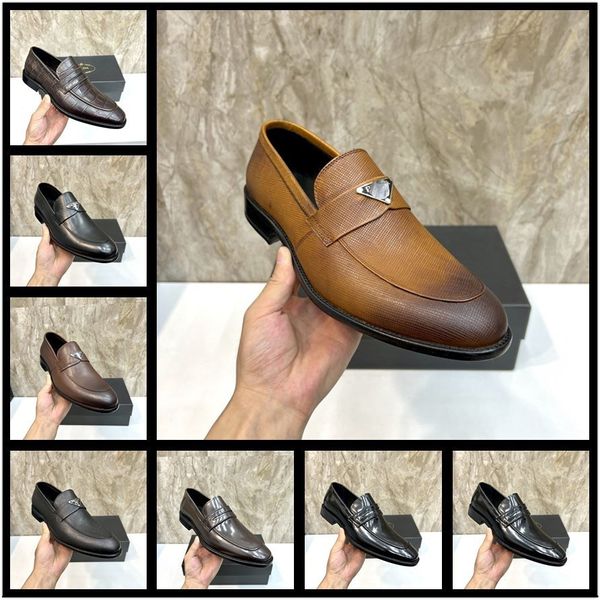 Chaussures hommes d'origine de qualité supérieure printemps été formel en cuir authentique Business décontracté hommes designer chaussures de robe de concept