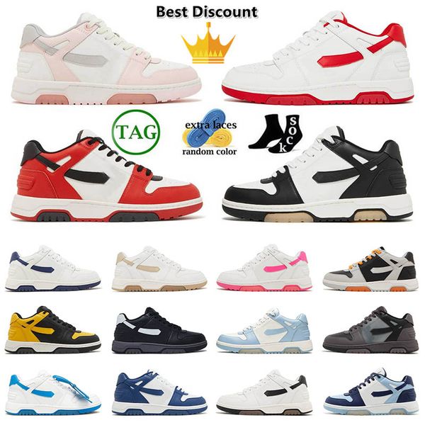 Top Qualité Out Of Office Sneaker Casual Chaussures Basses Plateforme Baskets Blanc Panda Noir Vert Gris Olive Syracuse Skate Hommes Baskets Sport Taille 36-45