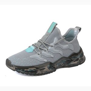 Top Qualité Chaussures De Course En Plein Air Hommes Femmes Noir Vert Gris Bleu Foncé Mode # 16 Hommes Baskets Femmes Sport Baskets Marche Runner Chaussure