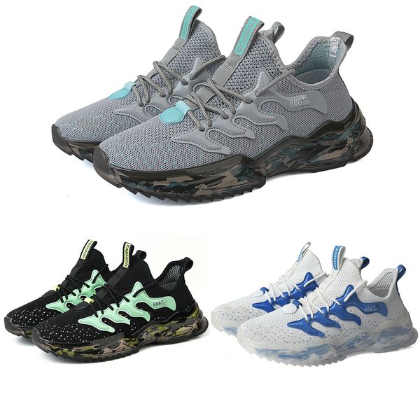 Top Qualité Chaussures De Course En Plein Air Hommes Femmes Noir Vert Gris Bleu Foncé Mode # 12 Hommes Baskets Femmes Sport Baskets Marche Runner Chaussure