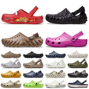 Top Designer Luxurys croc charms heren dames sandalen platform slides sandaal Gesp Salehe Bembury zwart witte klassieke croos sliders slippers crocc loafers 36-45