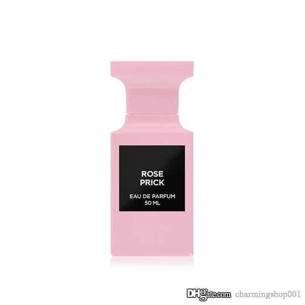 Parfums de parfum de qualité supérieure pour femmes Parfums féminins à piqûre de rose EDP 50 ml Bon cadeau vaporisateur Parfum frais et agréable