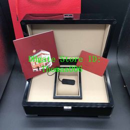 Top qualité PP montre boîte originale papiers carte bois coffrets cadeaux boîte de sac rouge pour PP Nautilus Aquanaut 5711 5712 5990 5980 montres2468