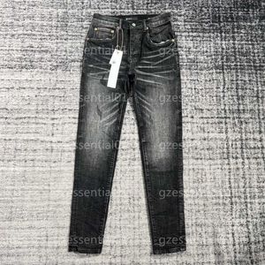 Jeans de marque violette de qualité supérieure pantalon à fond en tissu à fond de cloche pantalon de jean étiquette pantalon pour hommes hétérose