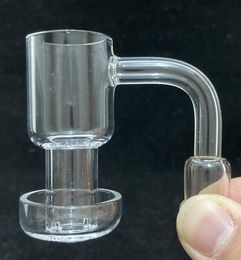 Cuarzo Terp Slurper Banger Nail de calidad superior clavos sin hogar Terp Vacuum Bangers 10 mm 14 mm 18 mm macho hembra para Glass Bong pipas de agua para fumar